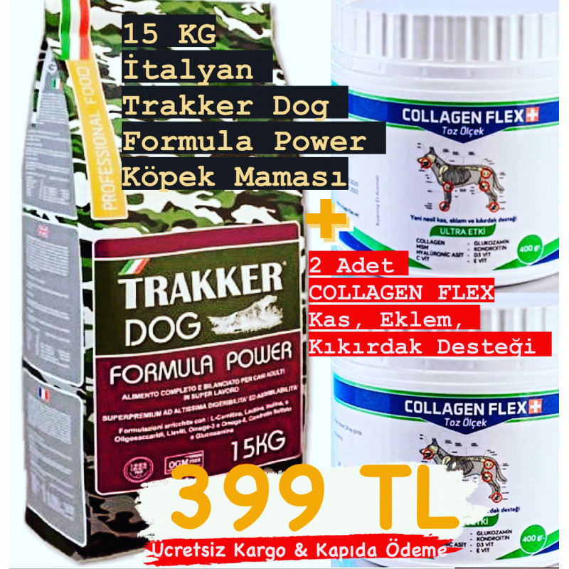 Trakker Dog Formula Power 2 Adet Collagen Flex